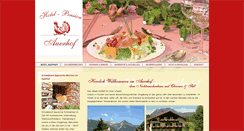 Desktop Screenshot of hotel-auerhof.de